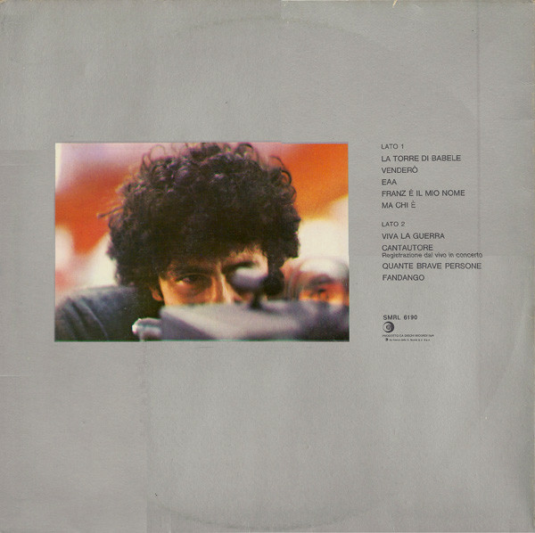 Edoardo Bennato - La Torre Di Babele | Ricordi (SMRL 6190) - 4 Edoardo Bennato - La Torre Di Babele | Ricordi (SMRL 6190) - 4