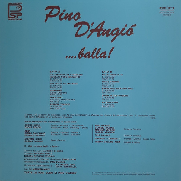 Pino D'Angiò - ...Balla! | Rifi (RDZ-ST14324W) - 4 Pino D'Angiò - ...Balla! | Rifi (RDZ-ST14324W) - 4
