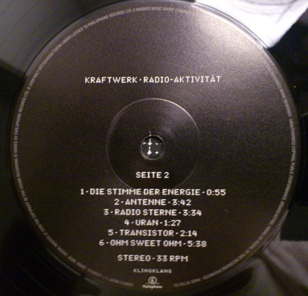 Kraftwerk - Radio-Aktivität | Kling Klang (50999 6 99587 1 7) - 3