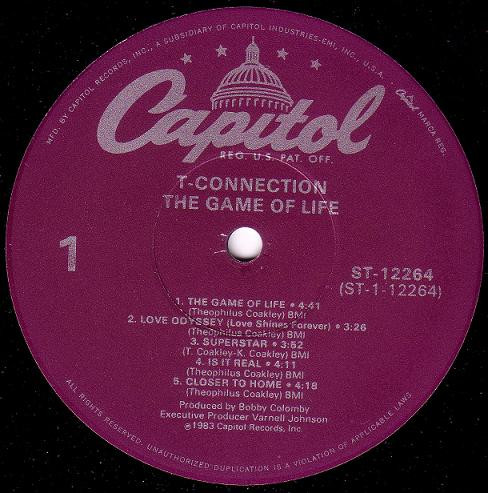 T-Connection - The Game Of Life | Capitol Records (ST-12264) - 2 T-Connection - The Game Of Life | Capitol Records (ST-12264) - 2