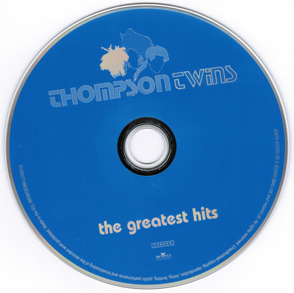 Thompson Twins - The Greatest Hits | BMG UK & Ireland (82876 507262) - 3 Thompson Twins - The Greatest Hits | BMG UK & Ireland (82876 507262) - 3