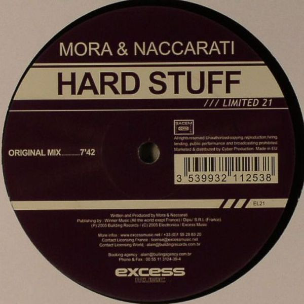 Mora & Naccarati - Hard Stuff | Executive Limited (EL21)