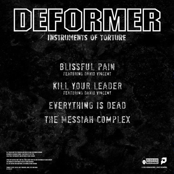 Deformer - Instruments Of Torture | Redrum Recordz (RED072) - 2 Deformer - Instruments Of Torture | Redrum Recordz (RED072) - 2