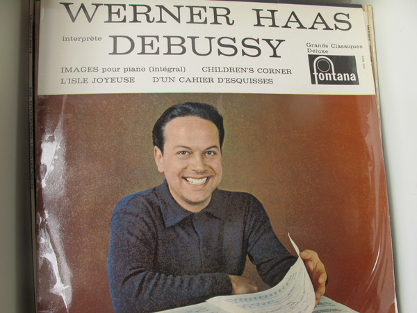 Claude Debussy , Werner Haas - Werner Haas Interprete Claude Debussy | Fontana (698 510 CL) - main