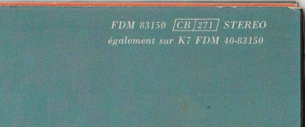 Jean-Michel Jarre - Equinoxe | Disques Dreyfus (FDM 83150) - 3 Jean-Michel Jarre - Equinoxe | Disques Dreyfus (FDM 83150) - 3