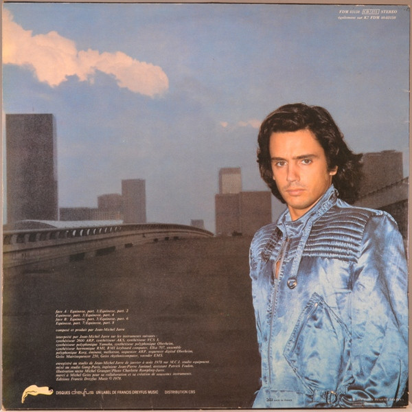Jean-Michel Jarre - Equinoxe | Disques Dreyfus (FDM 83150) - 2 Jean-Michel Jarre - Equinoxe | Disques Dreyfus (FDM 83150) - 2
