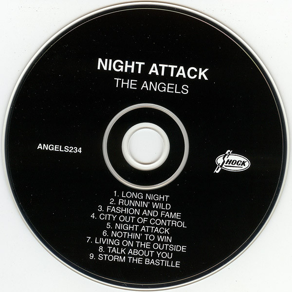 The Angels - Night Attack CD | Shock (ANGELS234) - main The Angels - Night Attack CD | Shock (ANGELS234) - main