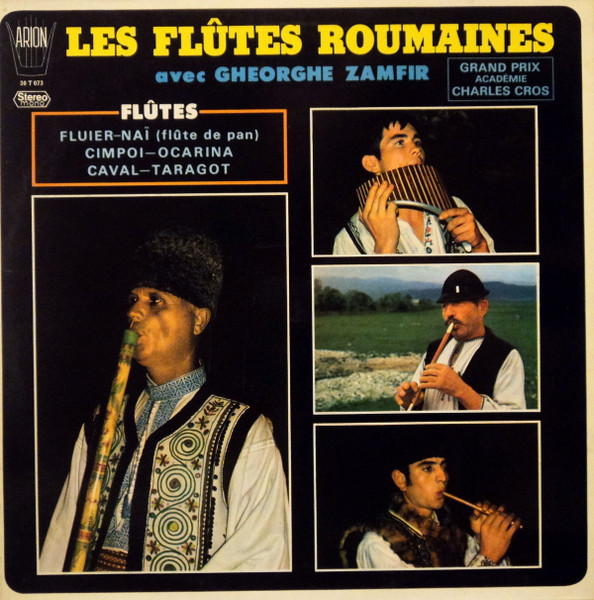 Various Avec Gheorghe Zamfir - Les Flûtes Roumaines | Arion (30 T 073)