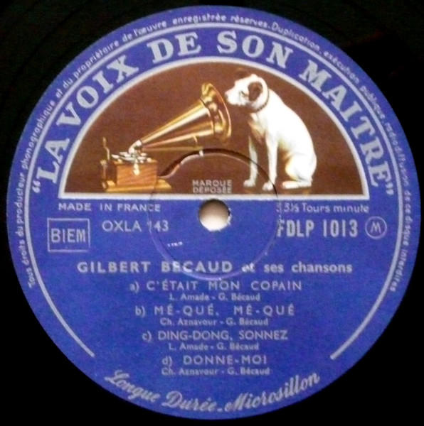 Gilbert Bécaud - Quand Tu Danses | La Voix De Son Maître (FDLP 1013) - 4