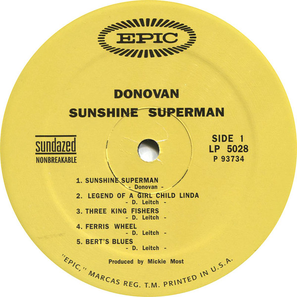Donovan - Sunshine Superman | Sundazed Music (LP 5028) - 4