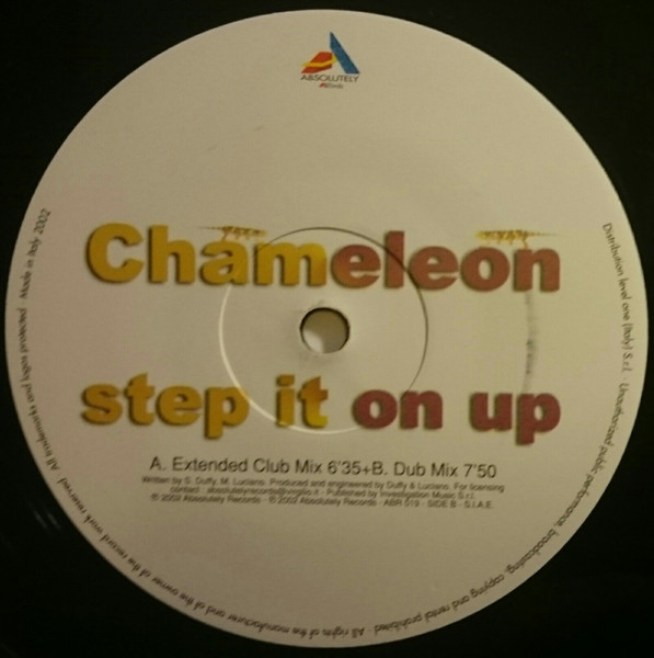 Chameleon - Step It On Up | Absolutely Records (ABR 019) - 3