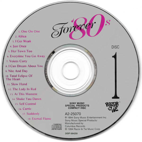 Various - Forever '80s | Razor & Tie (A2-25069) - 3 Various - Forever '80s | Razor & Tie (A2-25069) - 3