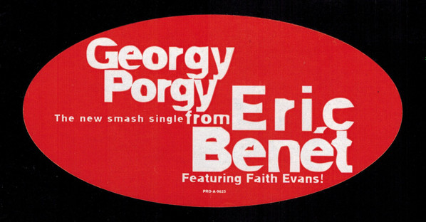 Eric Benét Featuring Faith Evans - Georgy Porgy | Warner Bros. Records (PRO-A-9625) - 3