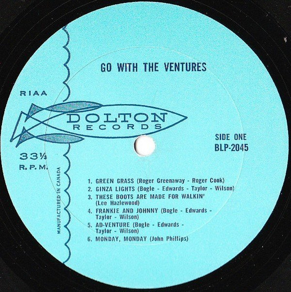 The Ventures - Go With The Ventures | Dolton Records (BLP 2045) - 4