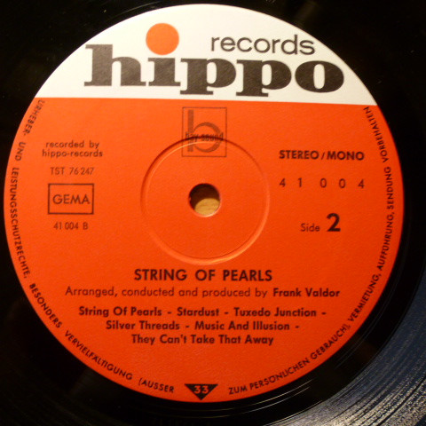 Orchester Frank Valdor - Moonlight - 12 Hits Im Original Glenn Miller Sound | Hippo Records (41 004) - 4