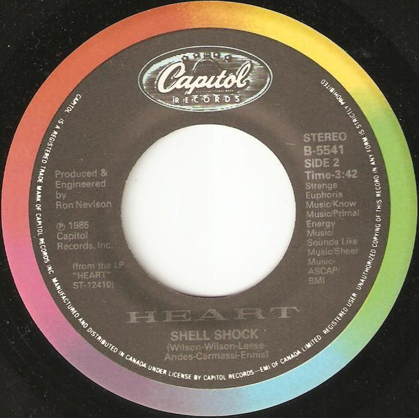 Heart - These Dreams | Capitol Records (B-5541) - 4
