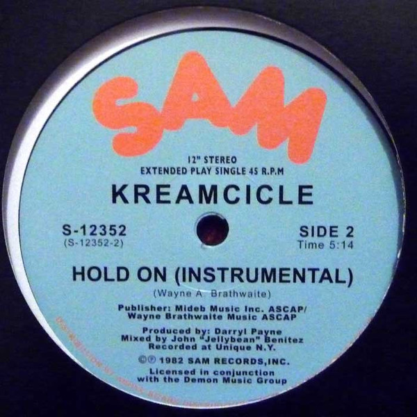 Kreamcicle - Hold On | Sam Records (S-12352) - 2 Kreamcicle - Hold On | Sam Records (S-12352) - 2