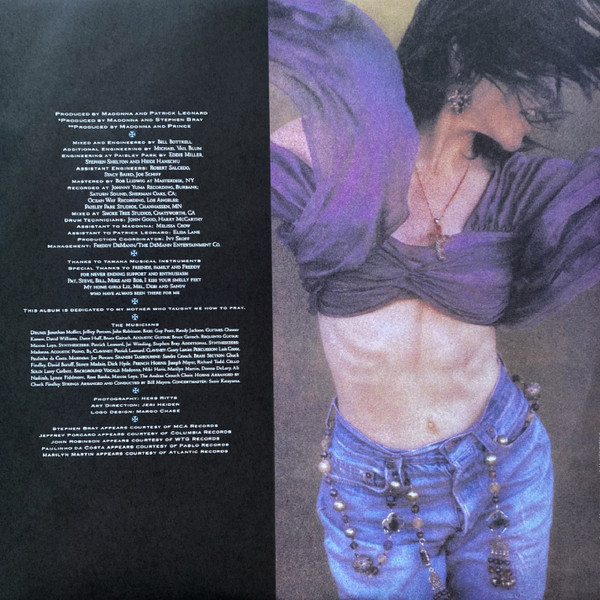 Madonna - Like A Prayer | Sire (8122-79735-7) - 3