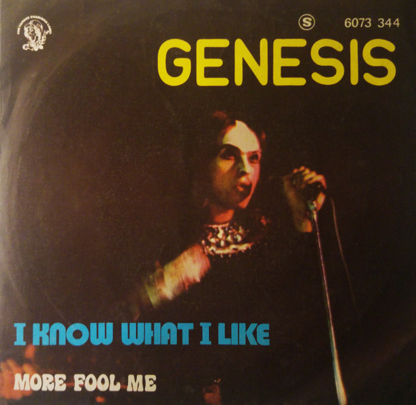 Genesis - I Know What I Like | Charisma (6073 344) - main