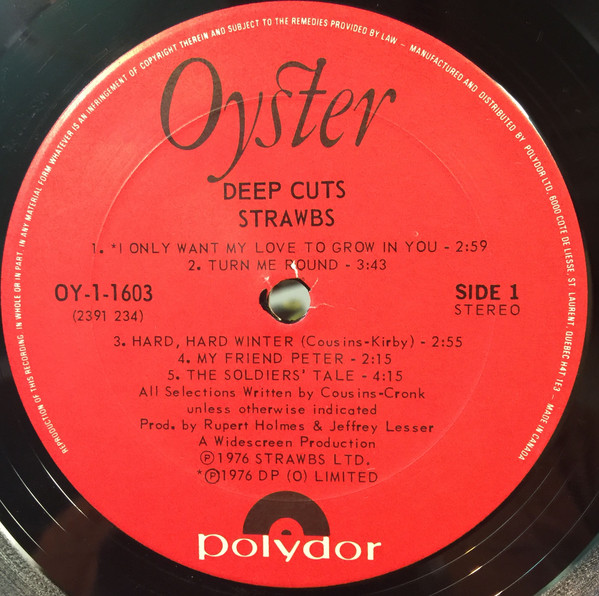 Strawbs - Deep Cuts | Oyster (OY-1-1603) - 3 Strawbs - Deep Cuts | Oyster (OY-1-1603) - 3