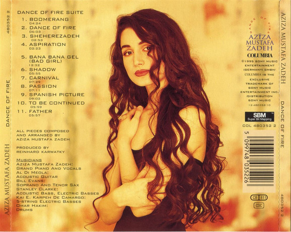Aziza Mustafa Zadeh - Dance Of Fire | Columbia (COL 480352 2)