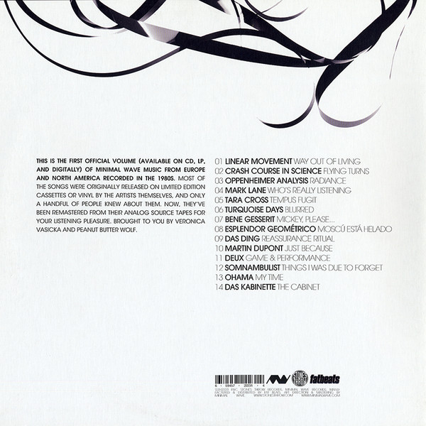 Various - The Minimal Wave Tapes Volume One | Stones Throw Records (STH2223) - 2 Various - The Minimal Wave Tapes Volume One | Stones Throw Records (STH2223) - 2