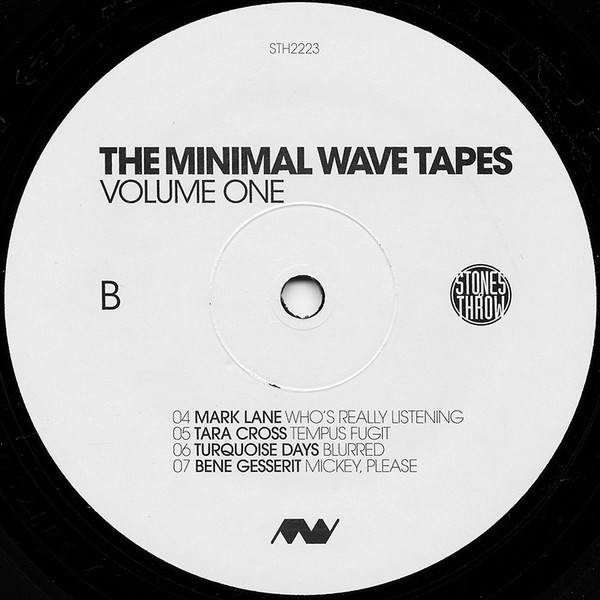 Various - The Minimal Wave Tapes Volume One | Stones Throw Records (STH2223) - 3 Various - The Minimal Wave Tapes Volume One | Stones Throw Records (STH2223) - 3