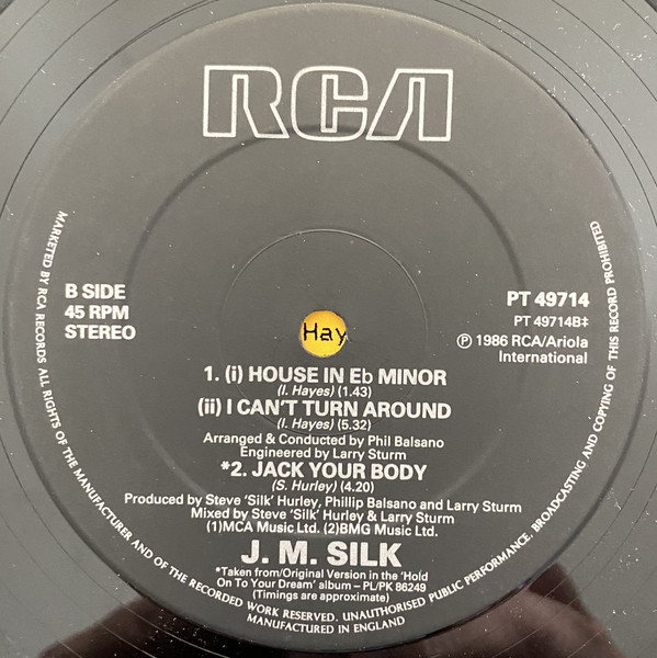 J.M. Silk - She's So Far Away | RCA (PT 49714) - 2 J.M. Silk - She's So Far Away | RCA (PT 49714) - 2