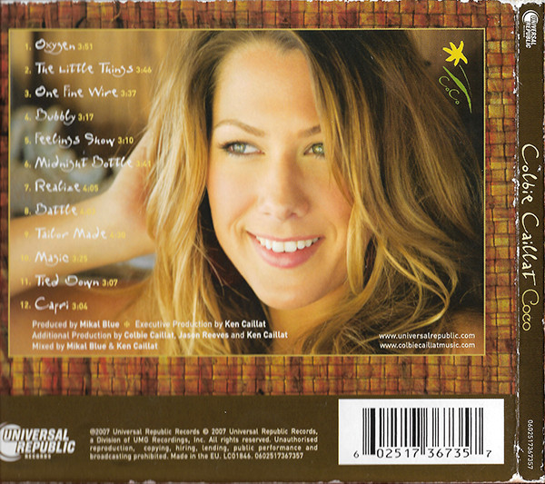 Colbie Caillat - Coco | Universal Republic Records (0602517367357) - 2