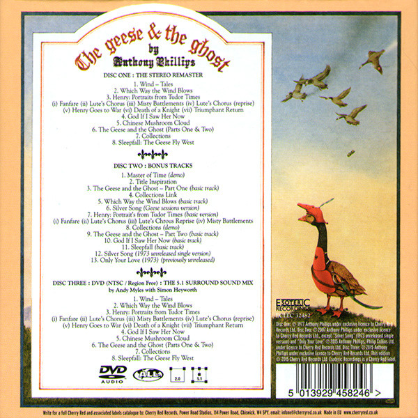 Anthony Phillips - The Geese & The Ghost | Esoteric Recordings (ECLEC 32482) - 2