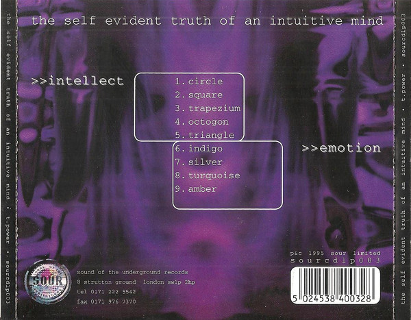 T.Power - The Self Evident Truth Of An Intuitive Mind | SOUR (sourcdlp003) - 2