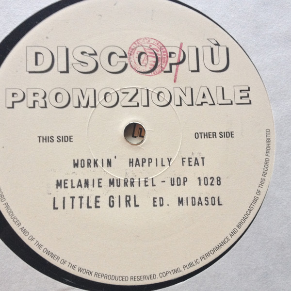 Workin' Happily Feat. Melanie Murriel - Little Girl | UDP (UDP 1028) - main