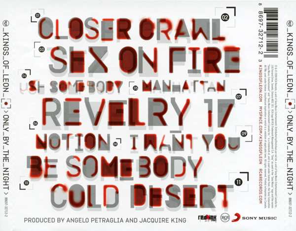 Kings Of Leon - Only By The Night | RCA (88697-32712-2) - 2
