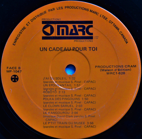 Suzanne Pinel - Un Cadeau Pour Toi | Les Editions Clown Samuel Inc. (WRC1-628) - 4