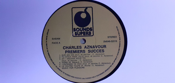 Charles Aznavour - Premiers Succès | Sounds Superb (2M048-52018) - 4