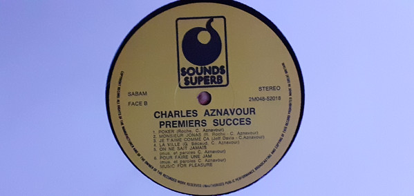 Charles Aznavour - Premiers Succès | Sounds Superb (2M048-52018) - 3