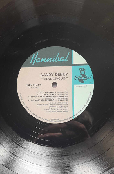 Sandy Denny - Rendezvous | Hannibal Records (HNBL 4422) - 3