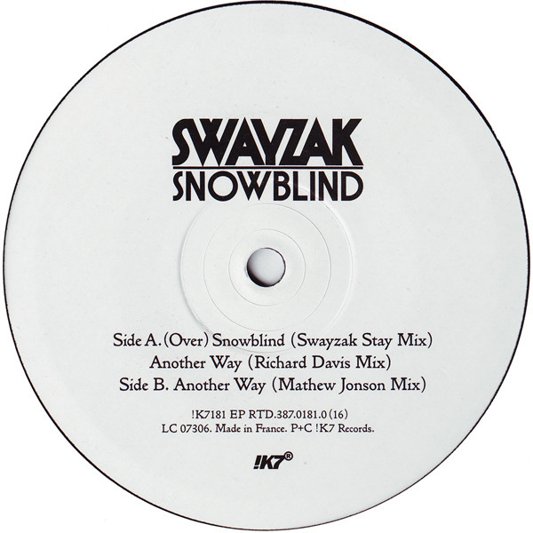 Swayzak - Snowblind | !K7 Records (!K7181 EP) - 4