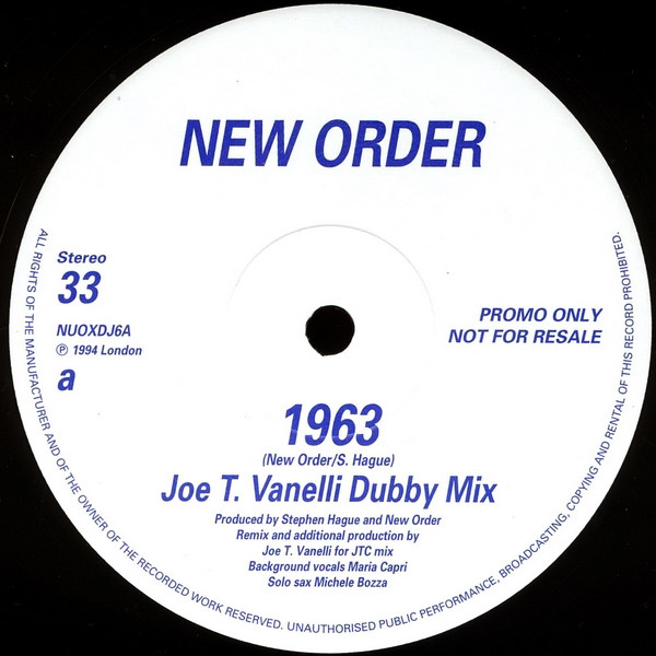 New Order - 1963 | London Records (NUOXDJ6) - 2 New Order - 1963 | London Records (NUOXDJ6) - 2