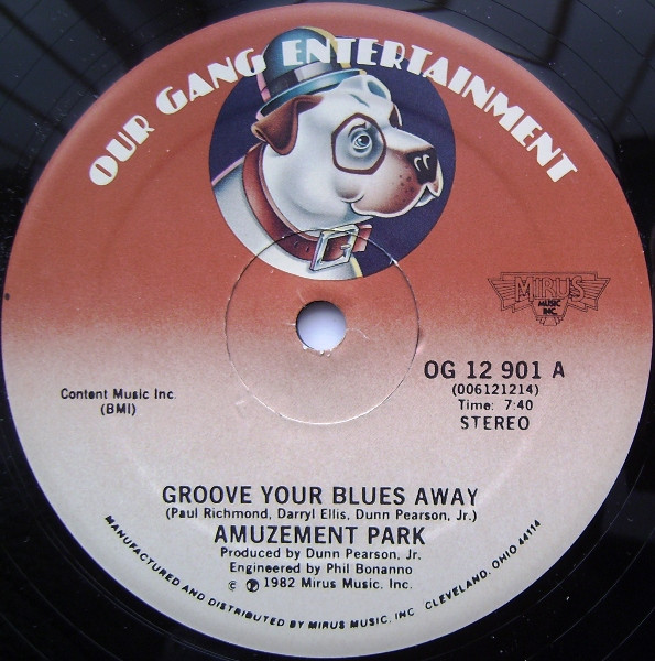 Amuzement Park - Groove Your Blues Away | Our Gang Entertainment (OG 12 901) - main
