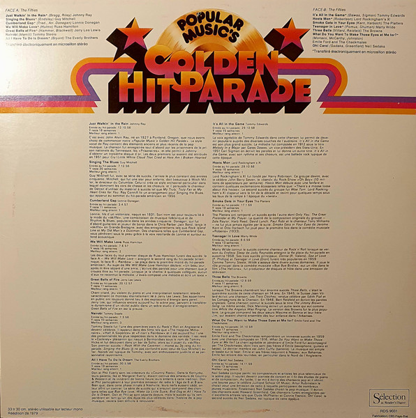 Various - Popular Music's Golden Hit Parade | Sélection Du Reader's Digest (RDS 9031 to RDS 9039) - 4