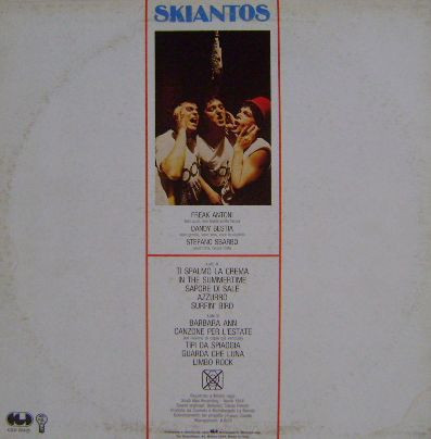 Skiantos - Ti Spalmo La Crema | CGD (CGD 20425) - 2