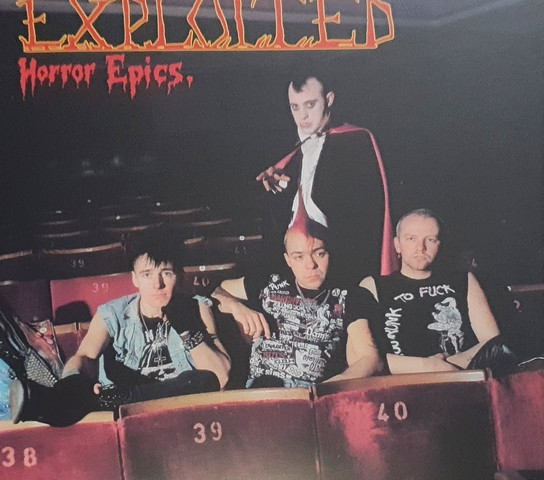 The Exploited - Horror Epics. | Radiation Reissues (RRS124CV) - main