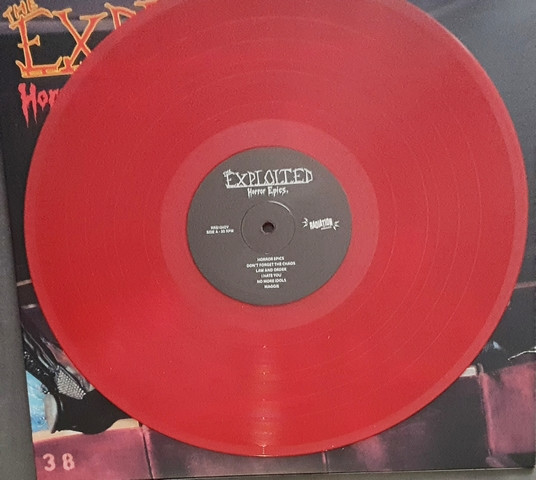 The Exploited - Horror Epics. | Radiation Reissues (RRS124CV) - 2