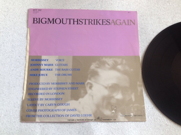 The Smiths - Bigmouth Strikes Again | Rough Trade (RTT 192) - 2
