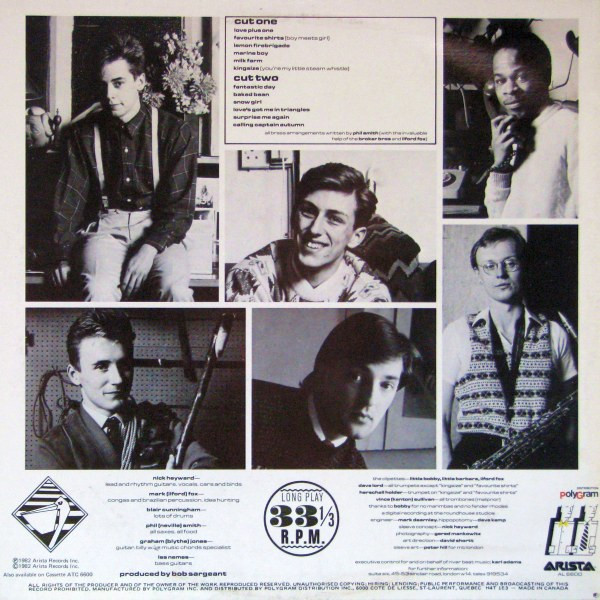 Haircut One Hundred - Pelican West | Arista (AL 6600) - 2 Haircut One Hundred - Pelican West | Arista (AL 6600) - 2