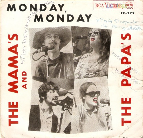 The Mamas & The Papas - Monday, Monday / California Dreamin' / Hey Girl / Spanish Harlem | RCA Victor (TP-279) - main