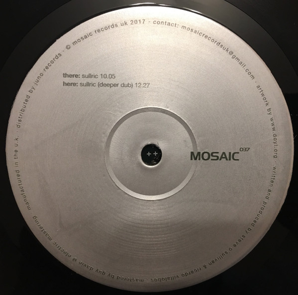 Steve O'Sullivan and Ricardo Villalobos - Sullric | Mosaic (MOSAIC 037) - 3