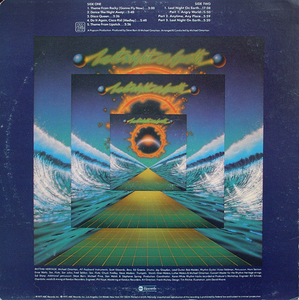 Rhythm Heritage - Last Night On Earth | ABC Records (AB-987) - 2 Rhythm Heritage - Last Night On Earth | ABC Records (AB-987) - 2