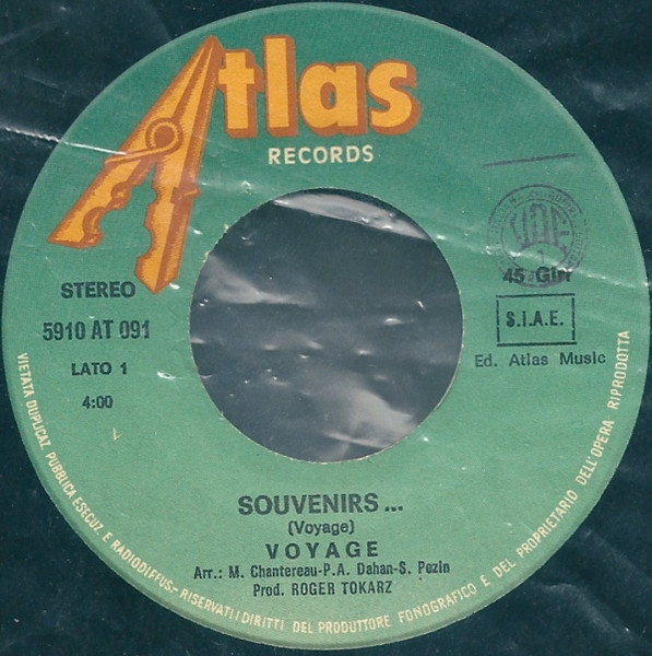 Voyage - Souvenirs | Atlas Records (5910 091) - 2 Voyage - Souvenirs | Atlas Records (5910 091) - 2